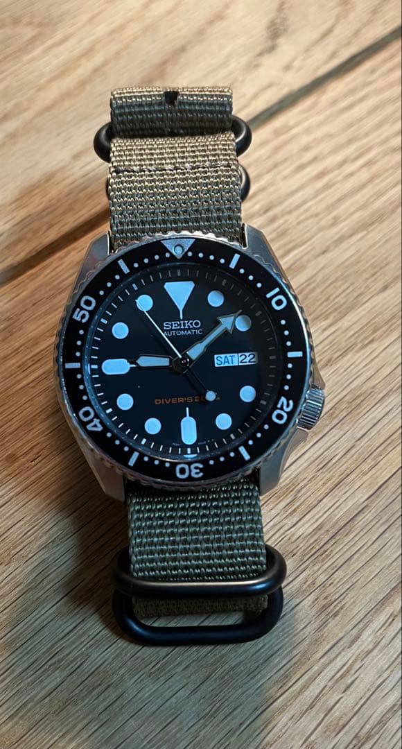 セイコーSEIKO 逆輸入 海外モデル ブラックボーイ　SKX007KC メンズ