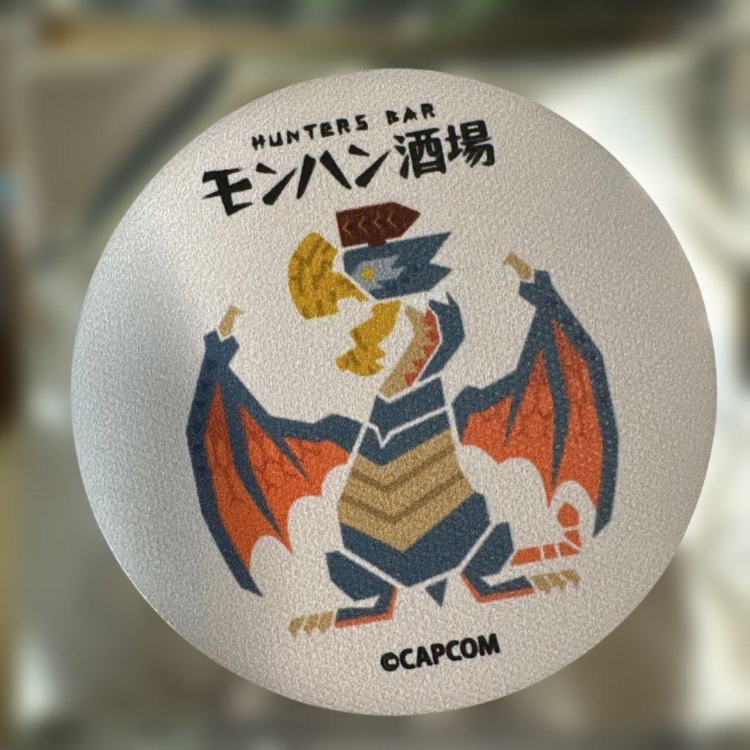 モンハン酒場　モンスターハンターワイルズ　缶バッジ　ゴアマガラ　タマミツネ