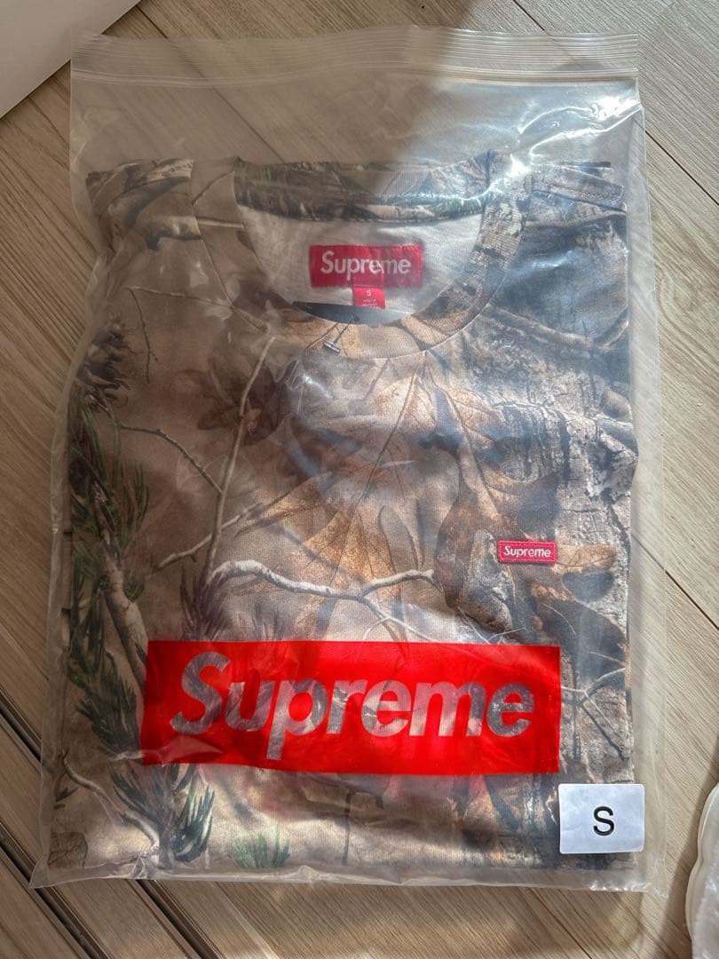 Supreme Small Box L/S Tee Sサイズ新品未使用
