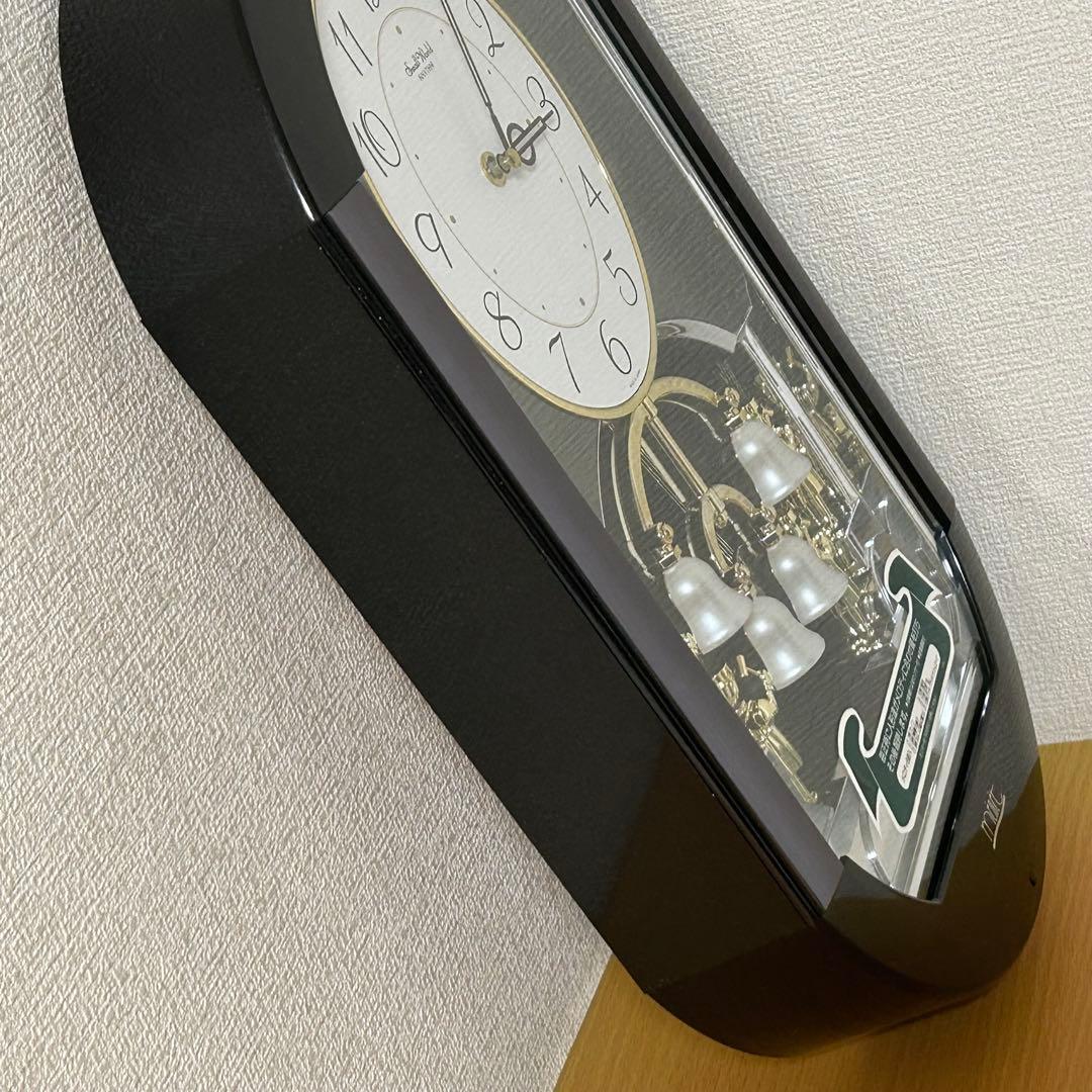 RHYTHM リズム スモールワールド 4MH688 からくり時計