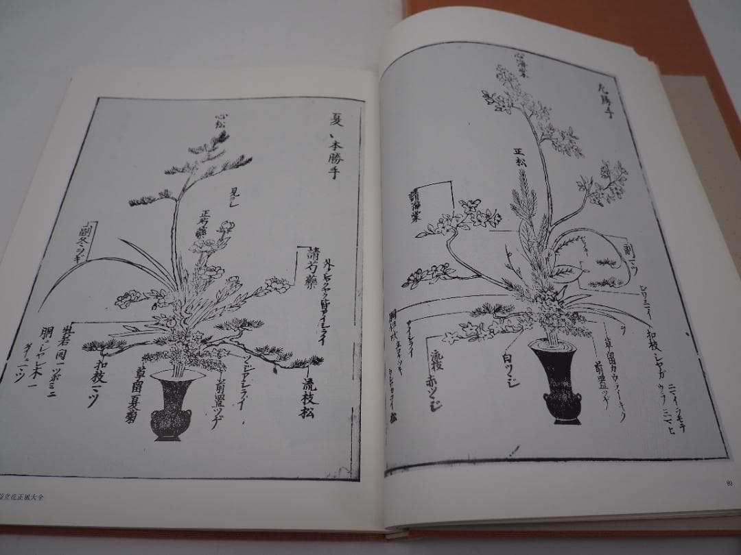 立花資料集成　影印資料篇　上中下巻　華道　池坊　 貴重書　生け花