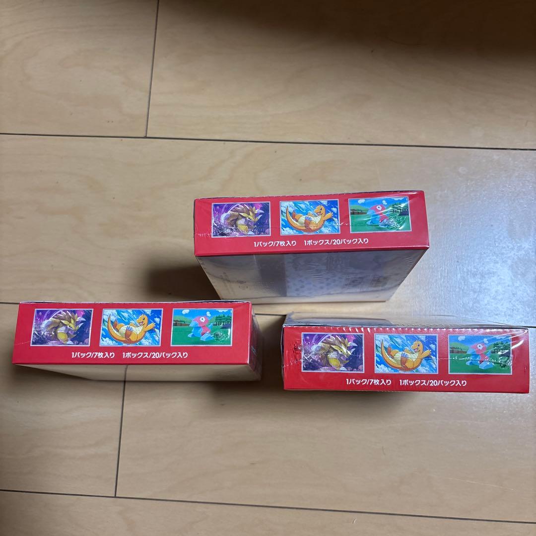 ポケモンカード151✖️3BOX