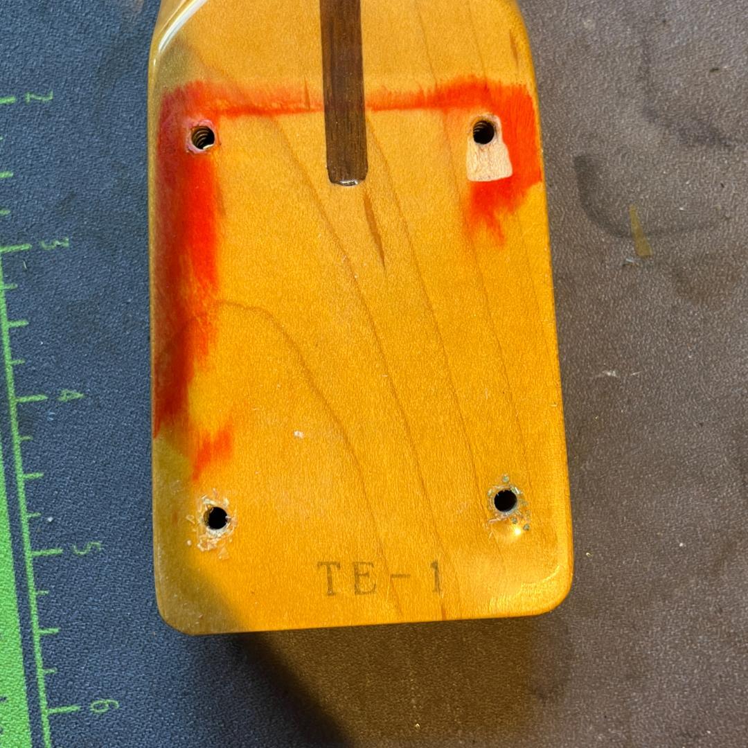 Fernandes TE-1 (Fender Japan TL62B ボディ)