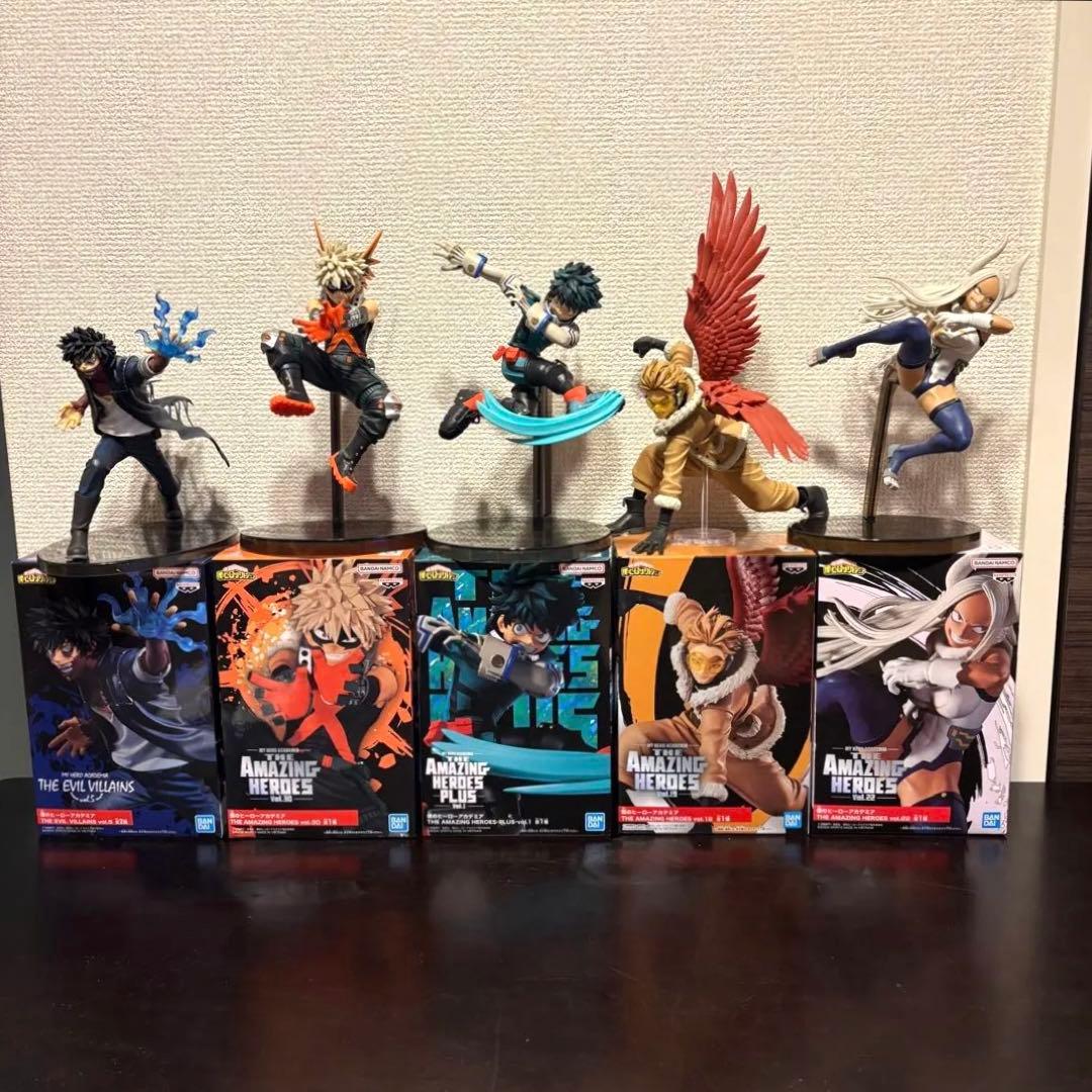 僕のヒーローアカデミア　5体セット