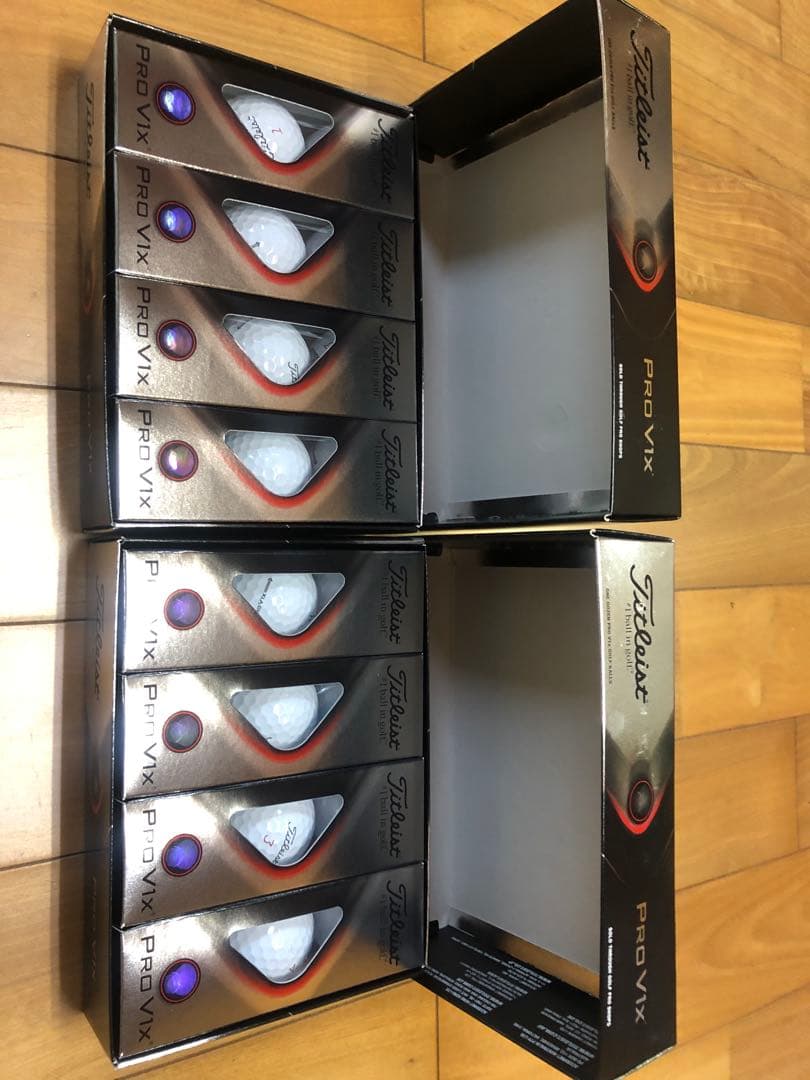 ゴルフボール2打　タイトリストPROV1Ｘ