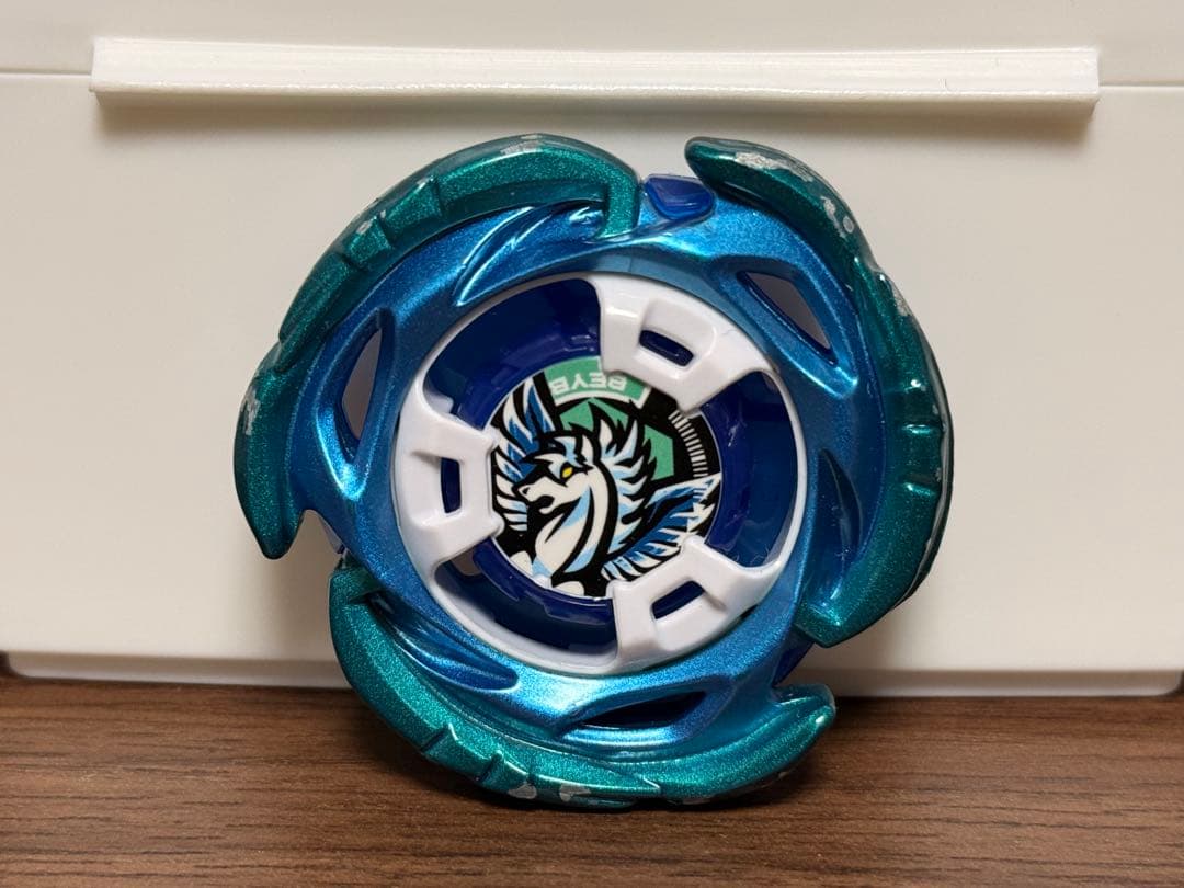 エアロペガサス3-70A ダブルメタルコートブルー×グリーン ベイブレードx