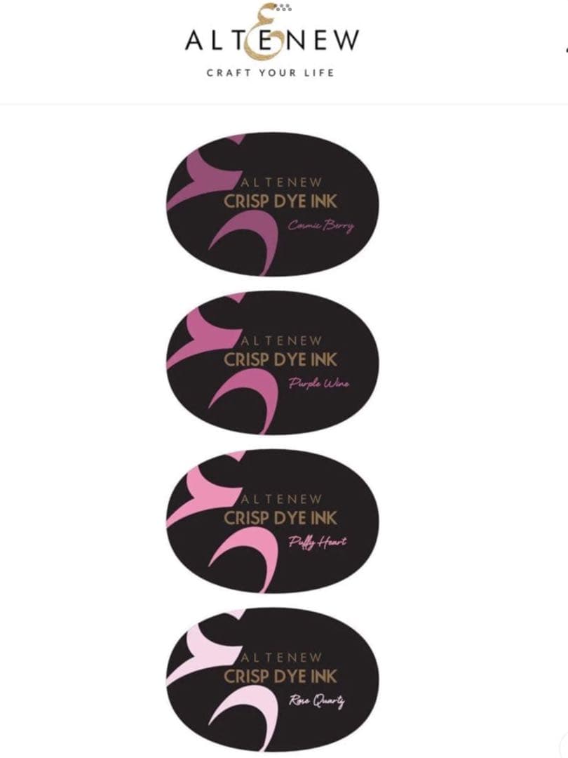 まとめセット未使用 Altenew バンドル4点セット・インク 4点セット