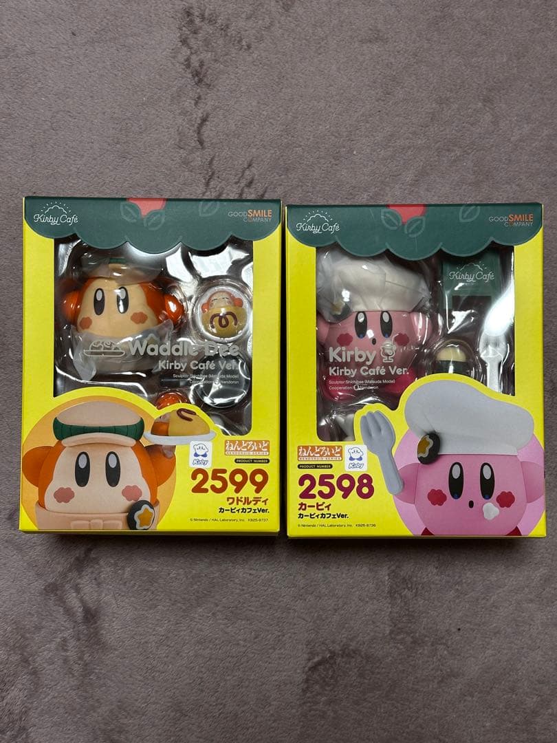 ねんどろいど カービィカフェ　カービィ ＆ ワドルディ セット 新品 未開封