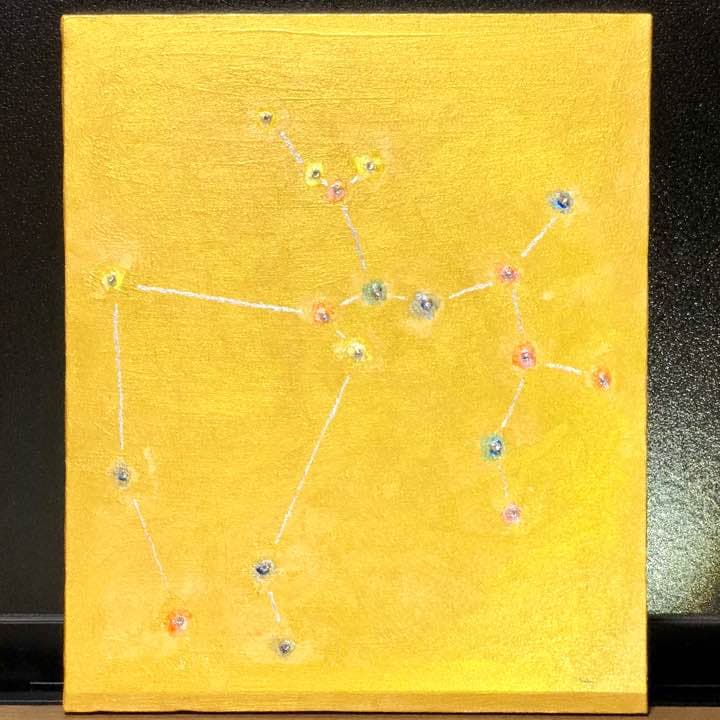 「ハッピーバースデイ サジタリアス」原画 本物 一点物 スワロ  絵画 masa