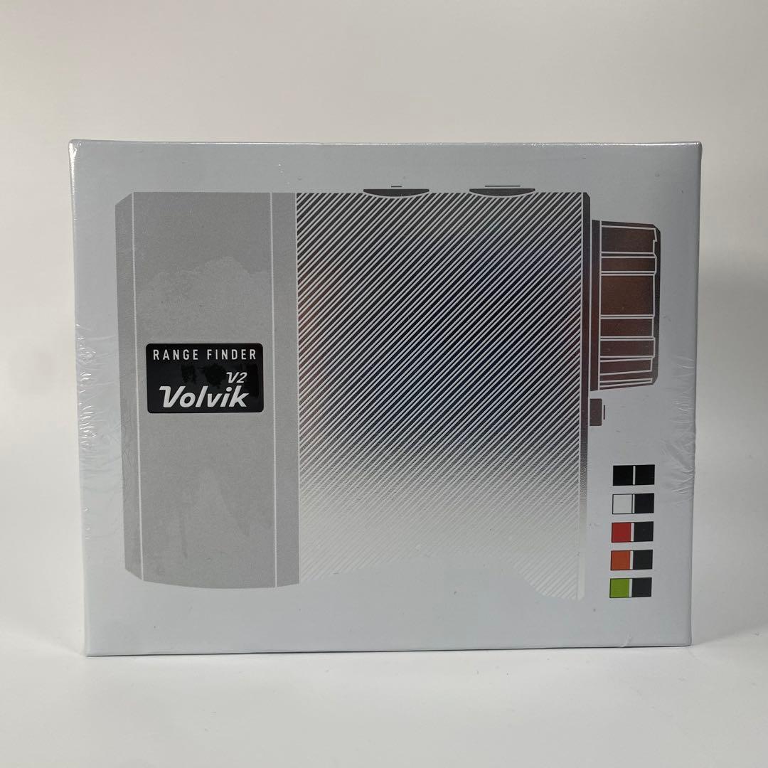 【新品未使用】volvik 距離計 v2 レッド/ブラック 電池付き