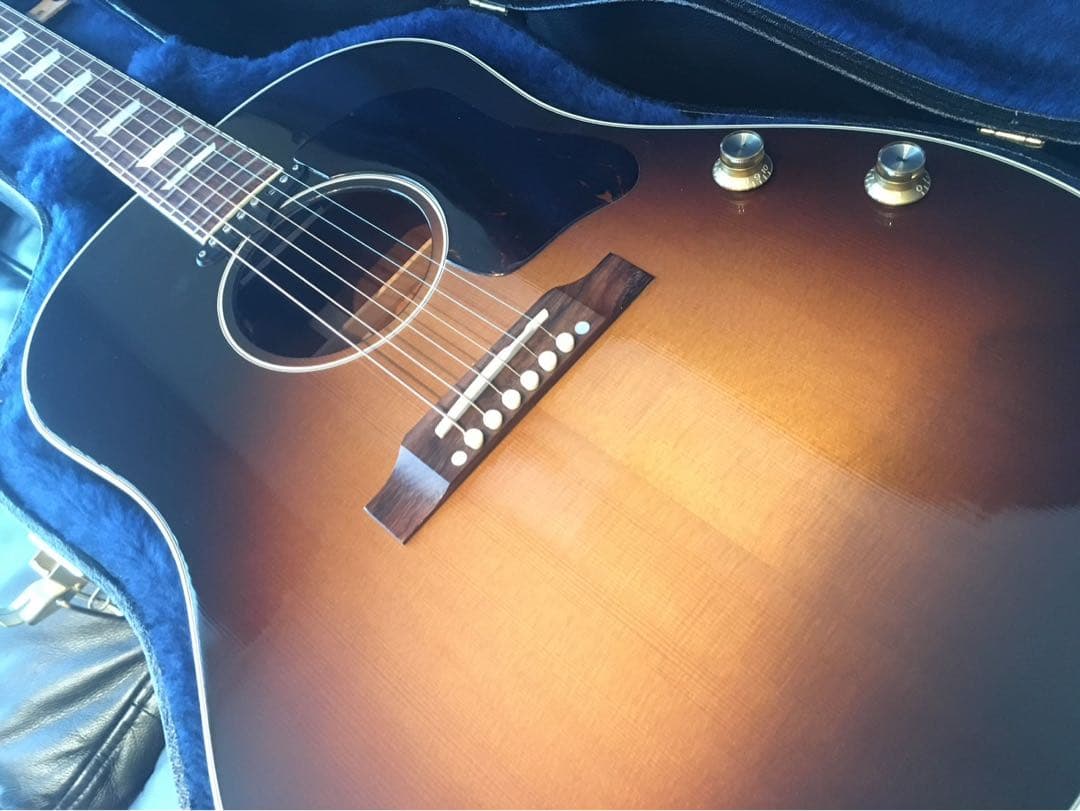 Gibson 2014年製J-160E 固定サドル 美品