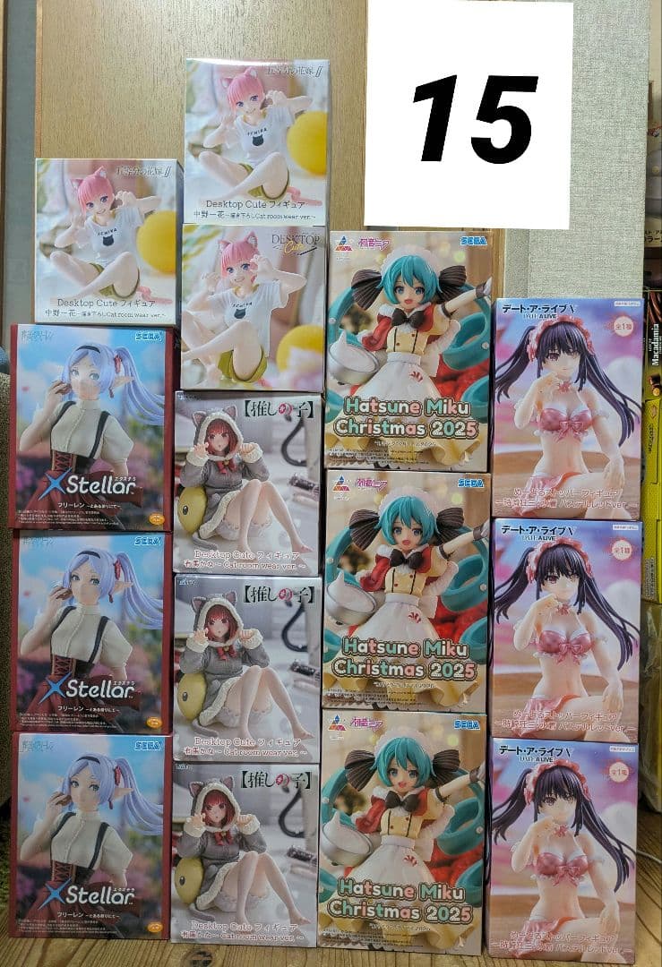 美少女フィギュア　最新プライズまとめ売り　15点　初音ミク　フリーレン