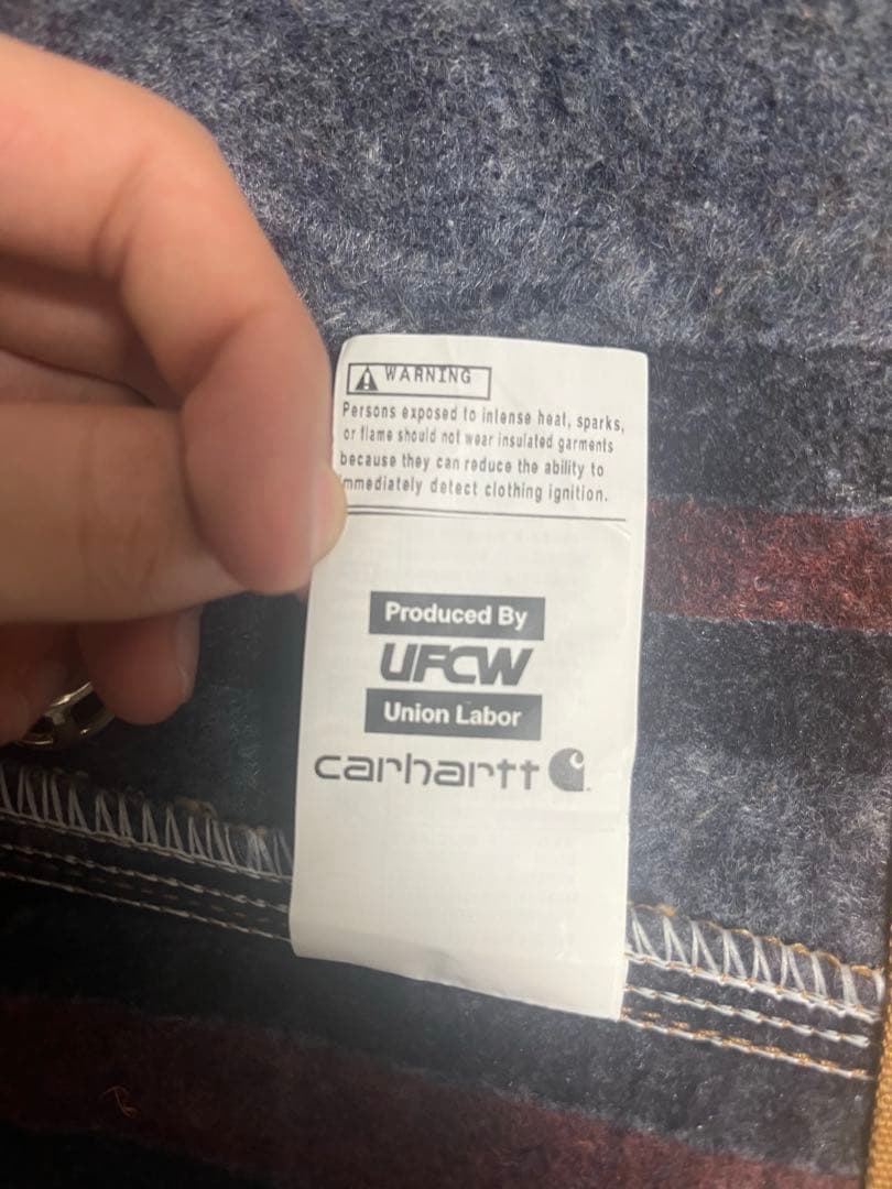 [極美品]Mサイズ　carhartt デトロイトジャケット USA製 カーハート