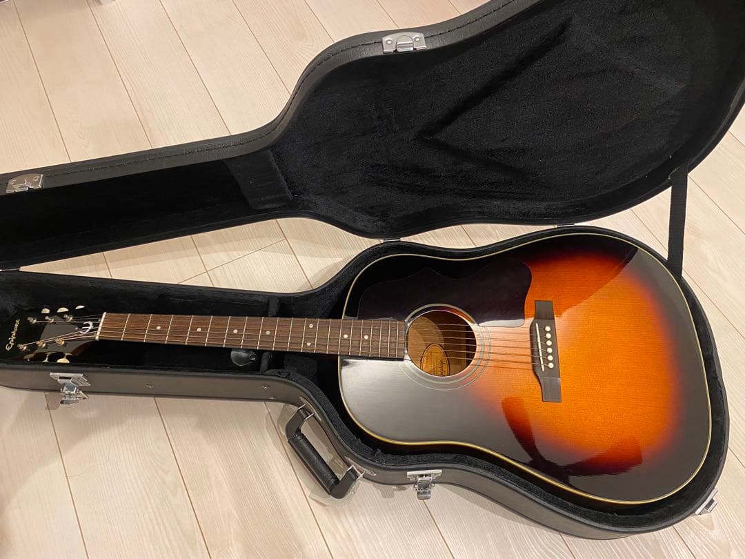 美品 エピフォンEpiphone1963 AJ-45 VSアコギ ハードケース付
