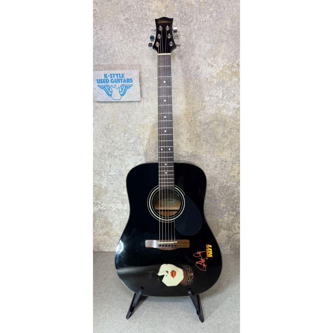 【希少】KISS ポール・スタンレー Silvertone PS D1 BK
