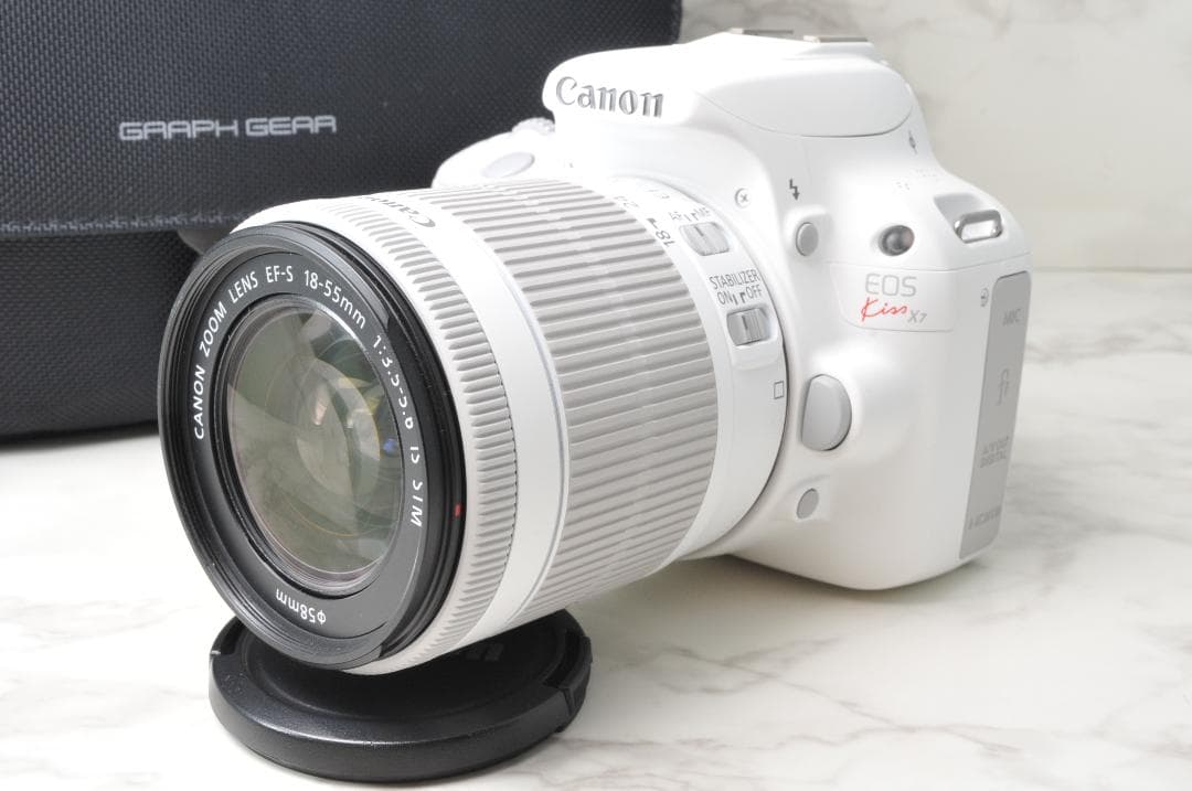 美品 ショット数新品級 Canon EOS Kiss X7⭐️ホワイト