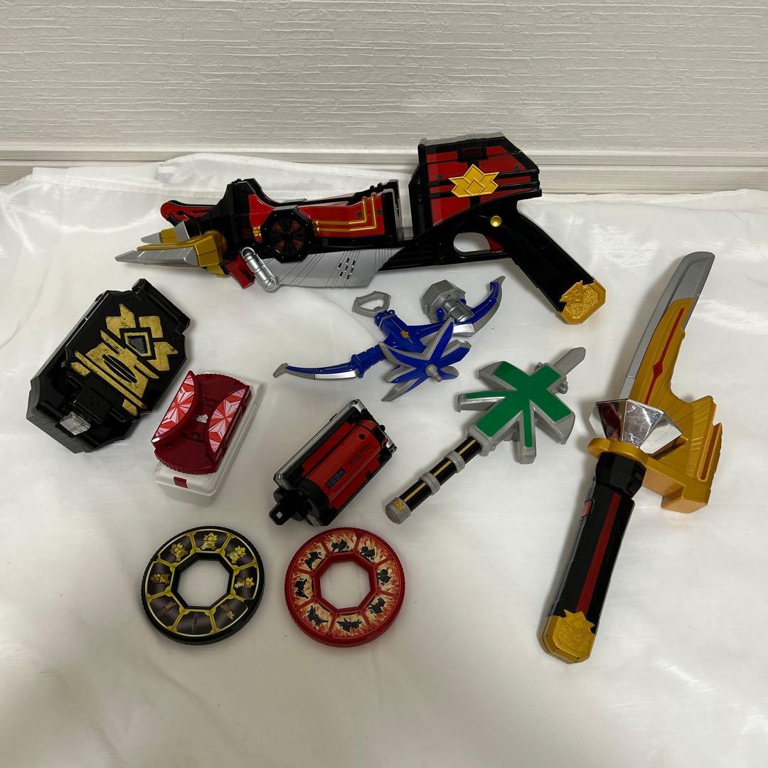 【人気戦隊】侍戦隊シンケンジャー　DX変身なりきりセット　ショドウフォン