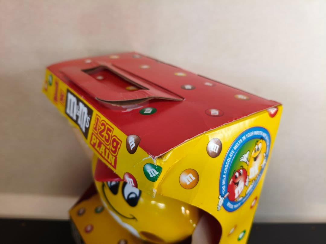 m&m's ディスペンサー ヴィンテージ エムアンドエムズ イエロー
