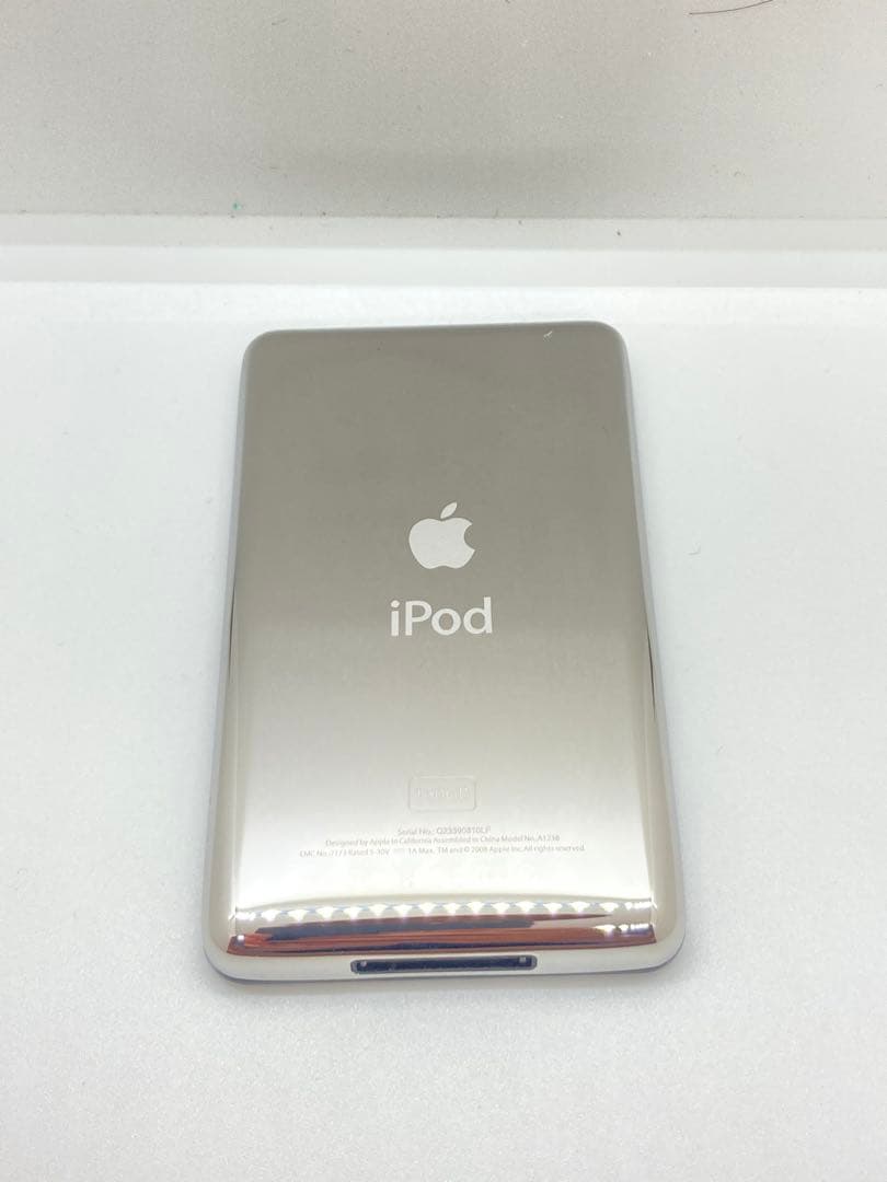 綺麗なiPod classic第7世代160GBからSD256GBに シルバー銀