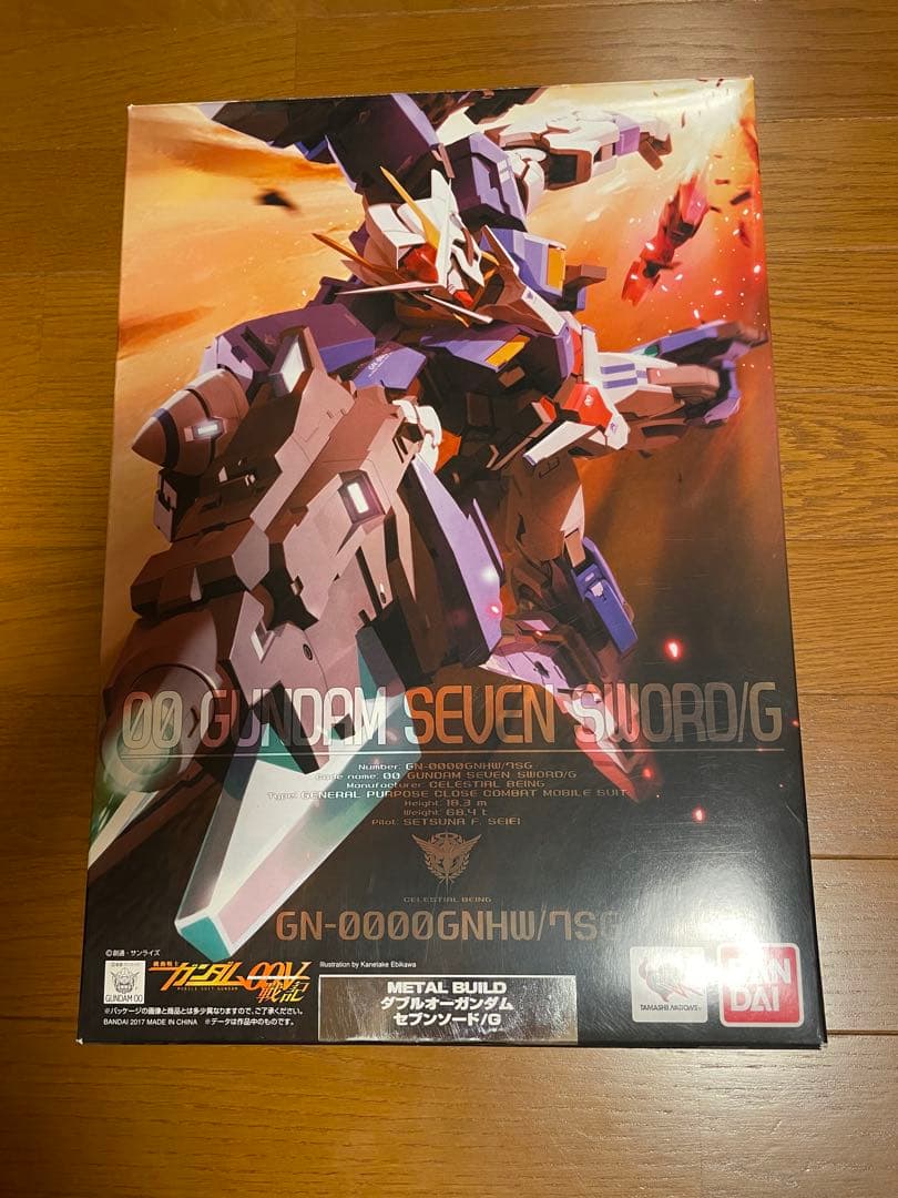 【開封済】LBUILD ガンダム ダブルオー SEVEN SWORD/G