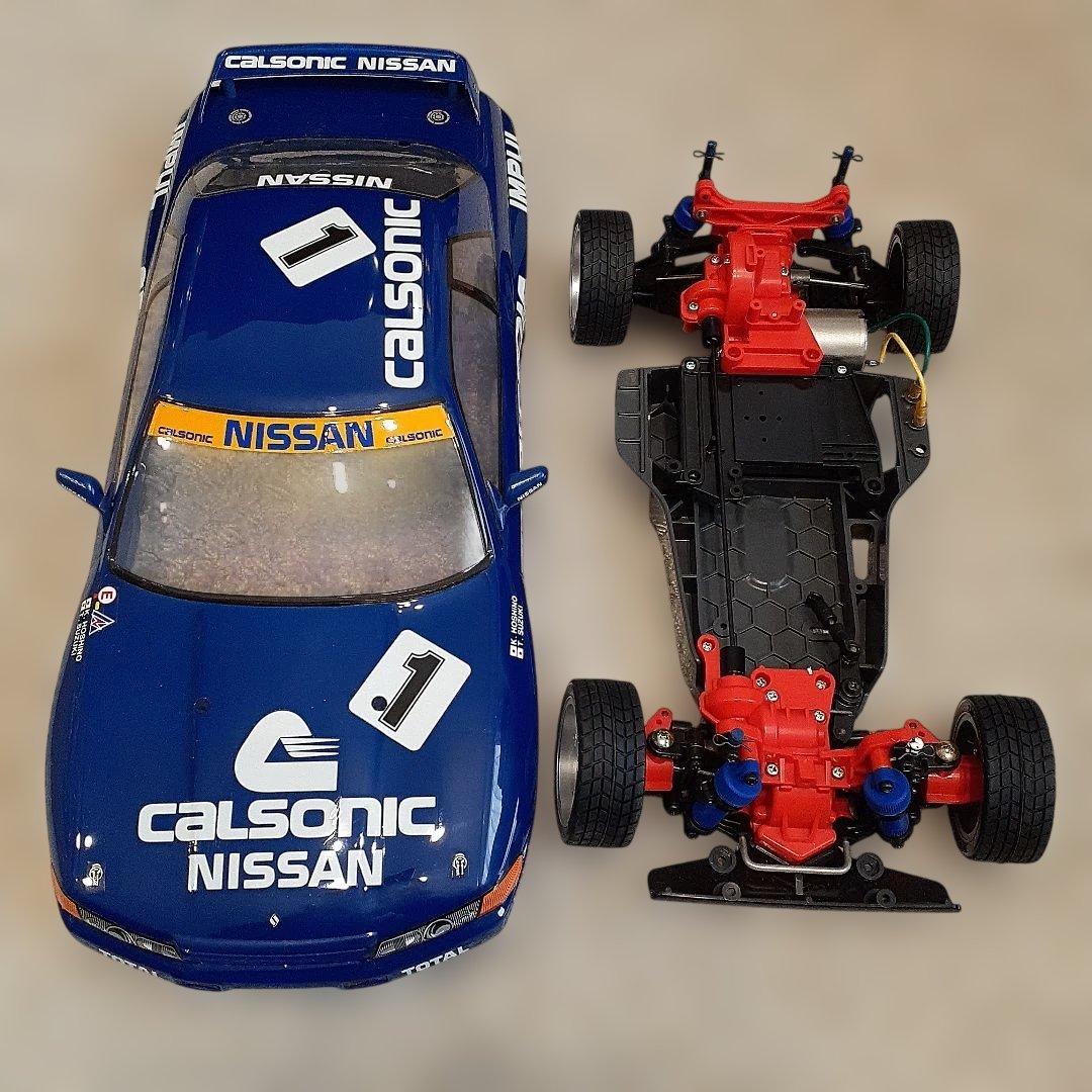 カルソニック・スカイライン 1/10スケール ボディパーツ シャーシセット