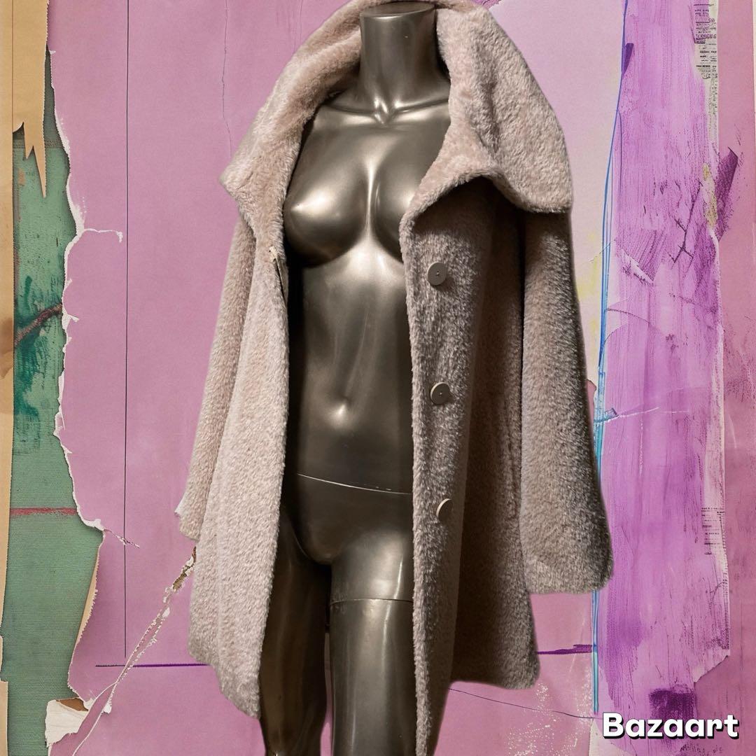 未使用 MAXMARA マックスマーラ テディベアコート アルパカ Aライン