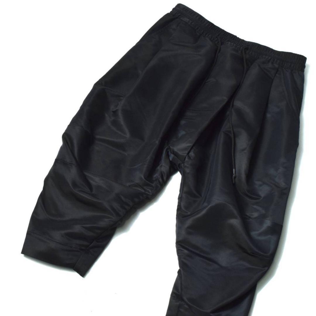 未使用 リップヴァンウィンクル サルエル クロップドパンツ 5 黒 RB-332