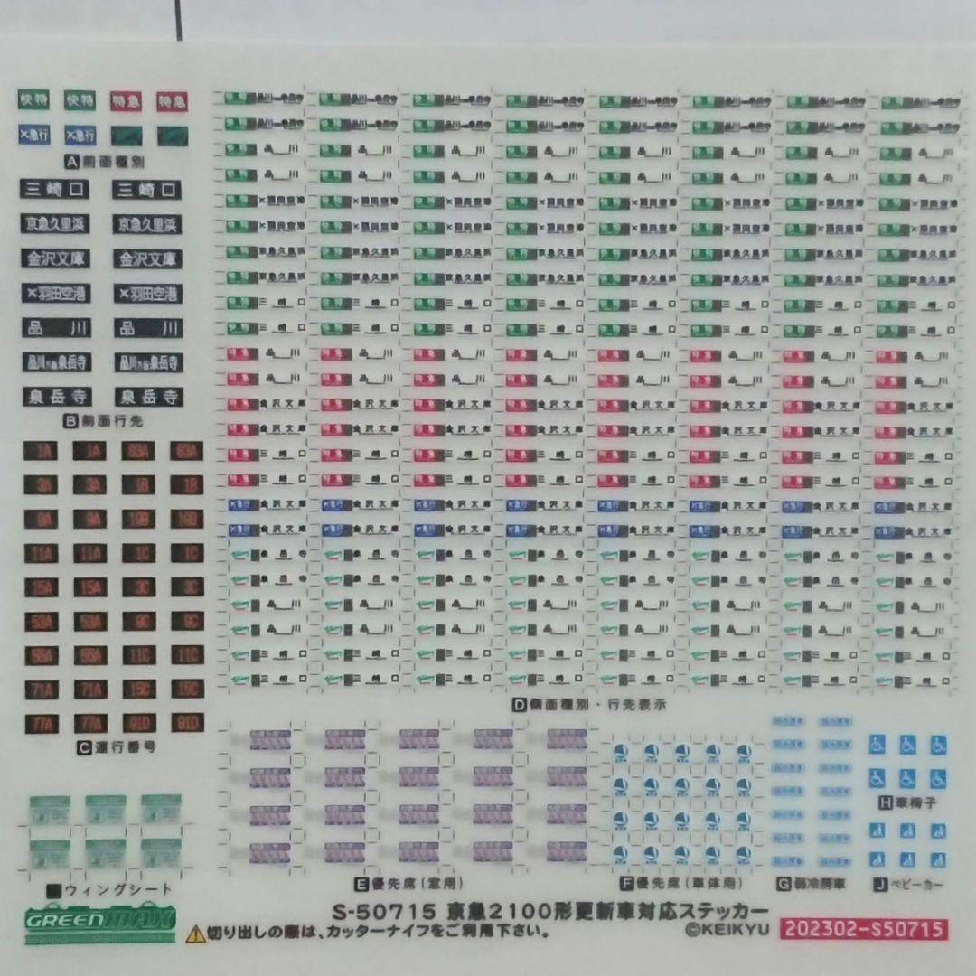 Nゲージ グリーンマックス 京急2100形 はねぴょん号