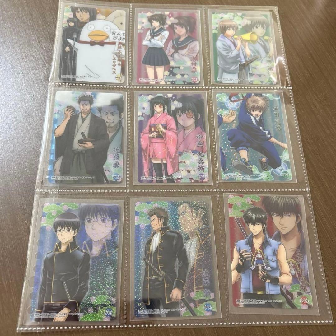 銀魂カード、缶バッジセット