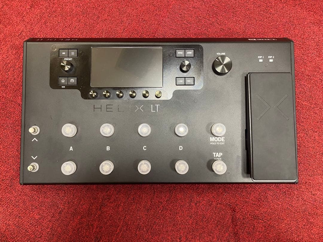 dm12kc　Line 6 HELIX LT ギターエフェクター