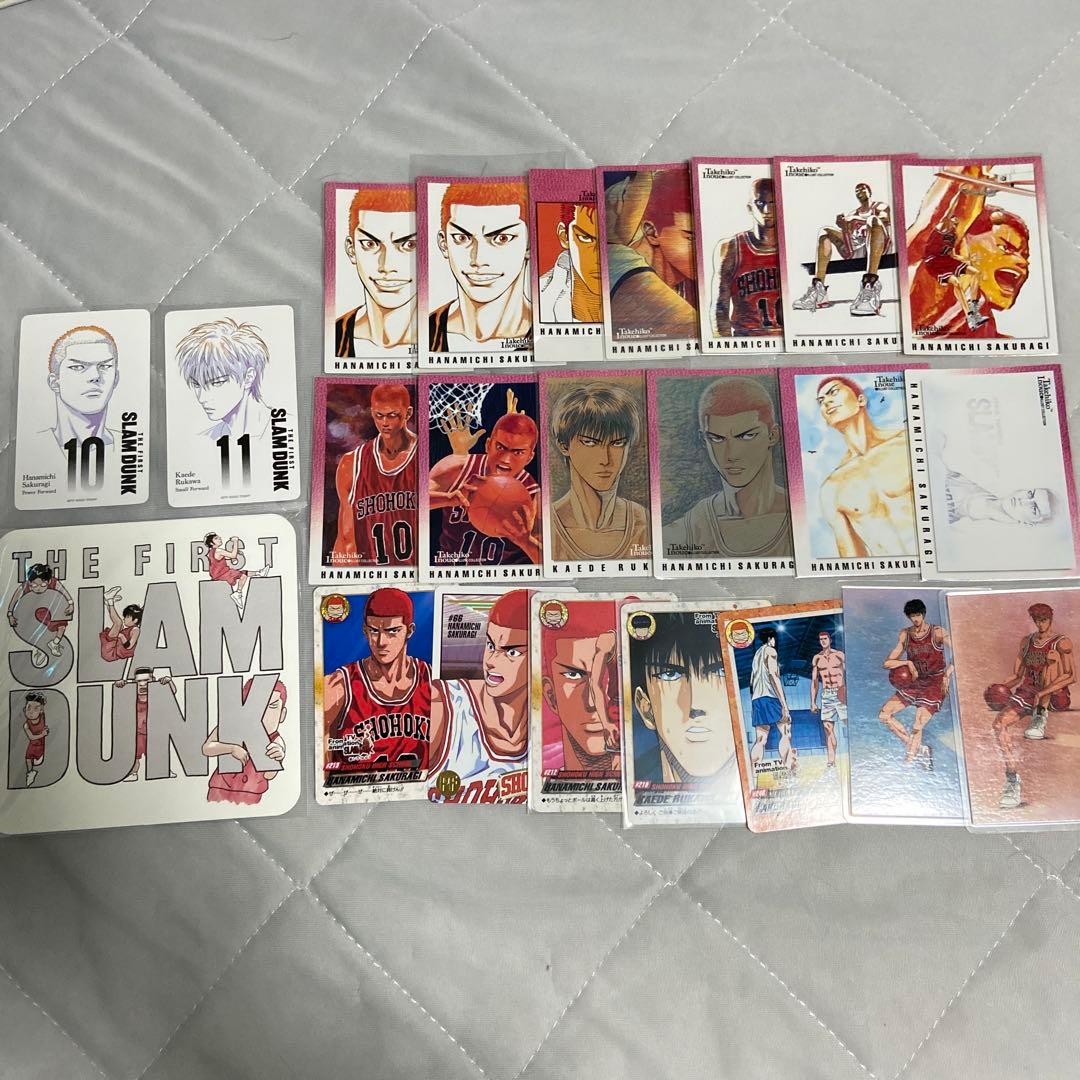 SLAMDUNK 桜木 流川 カードセット 映画 コースター 25点 まとめ売り
