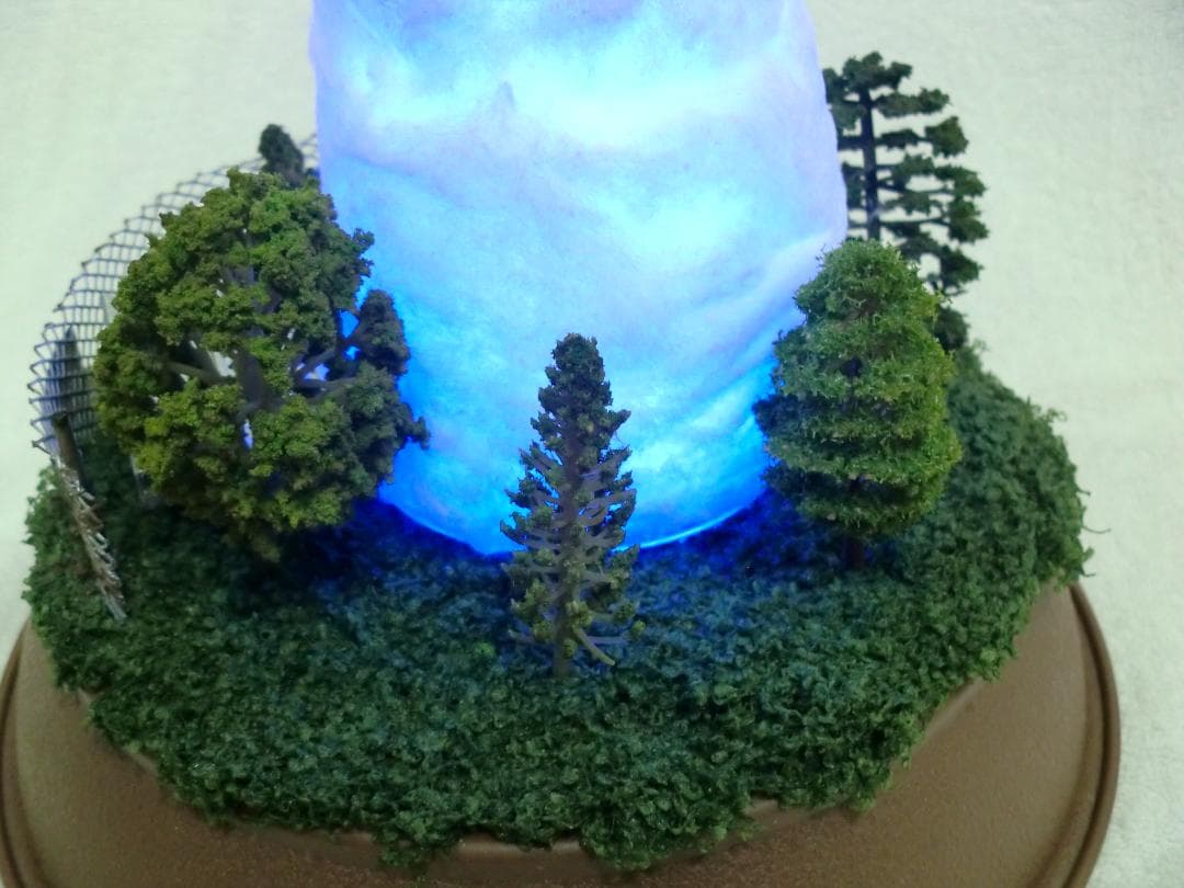 エリア５１ジオラマシリーズ金属製UFOフィギュア コードレスタイプ