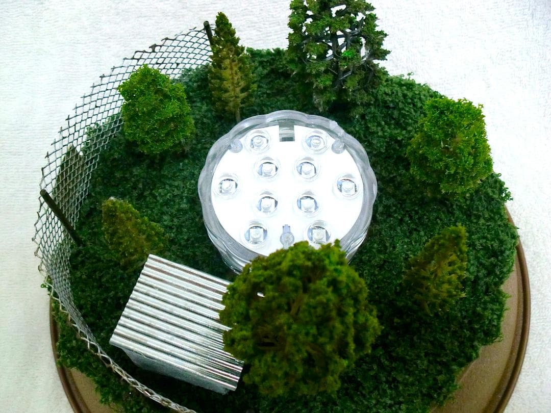 エリア５１ジオラマシリーズ金属製UFOフィギュア コードレスタイプ