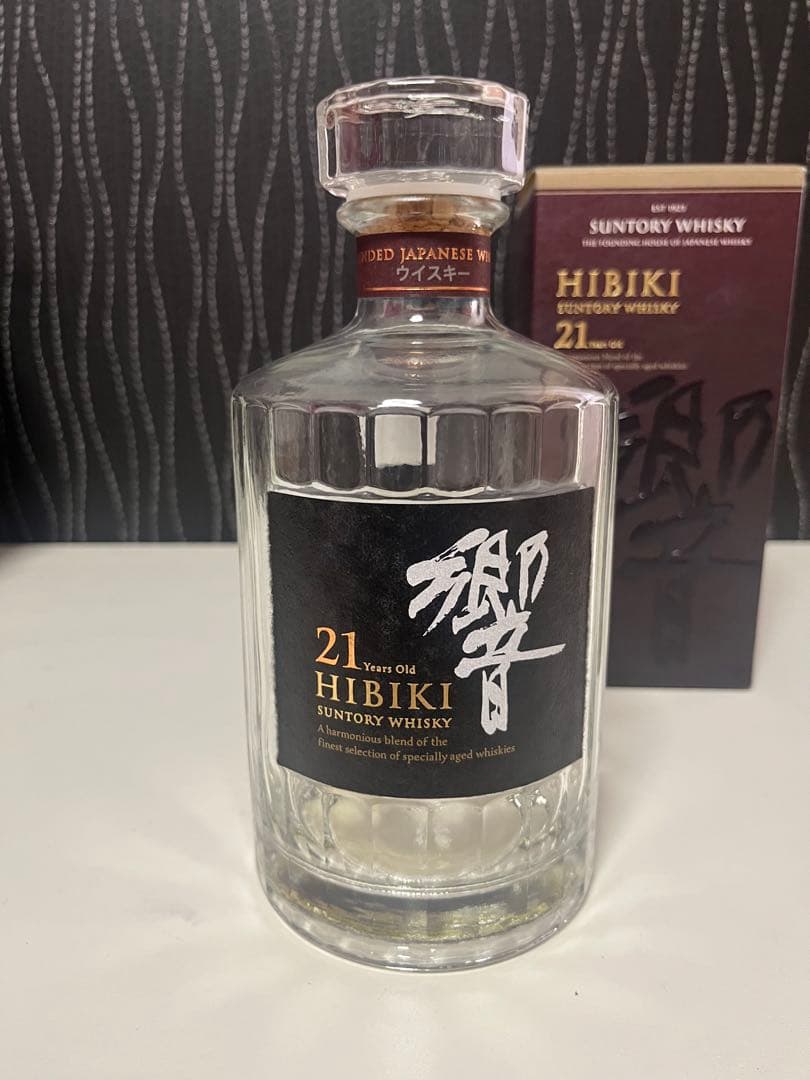 【空瓶・箱付】響 Hibiki 21 Year Old ウイスキー ②
