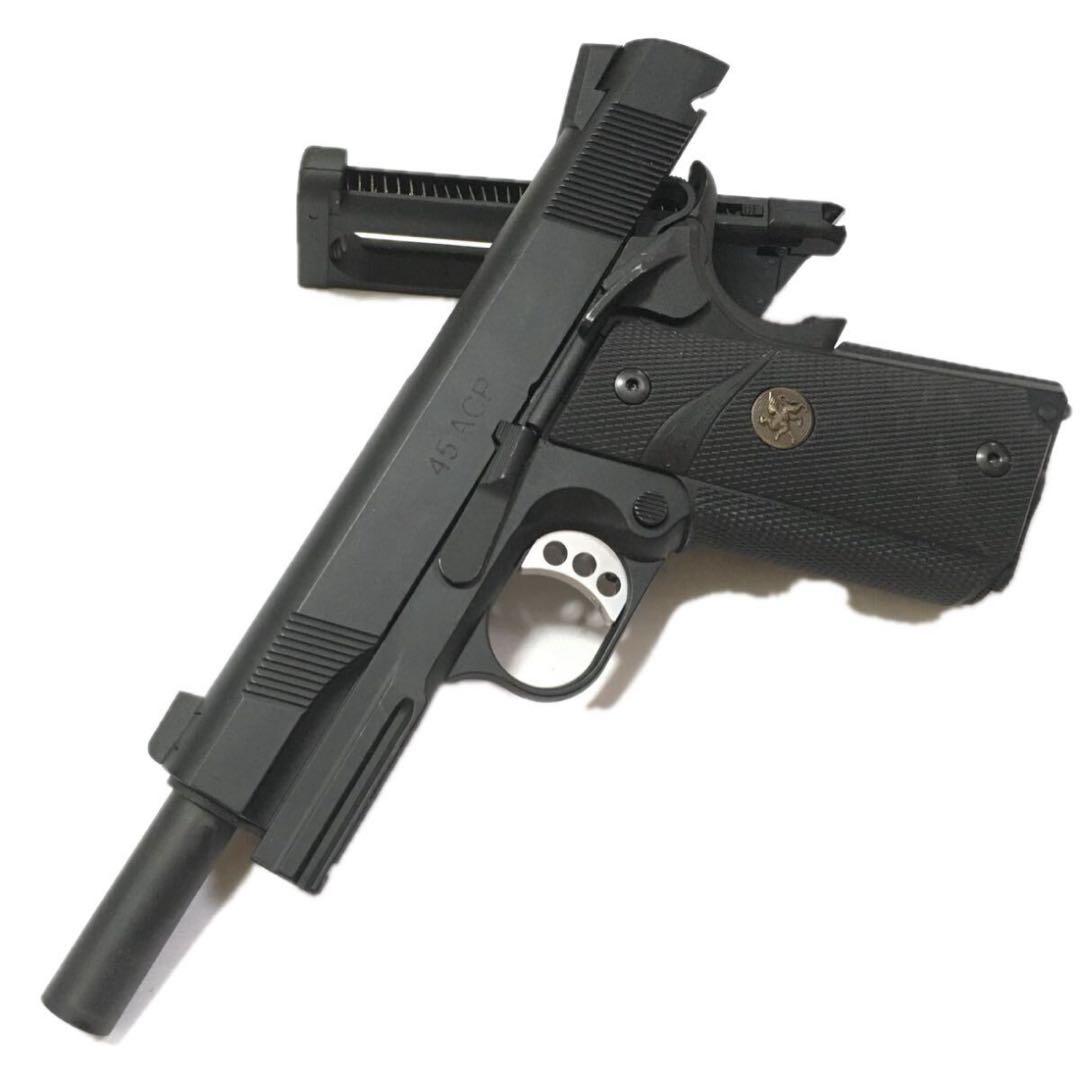 【動作快調!!】Carbon8 M45 CQP CO2ガスガン ブラック