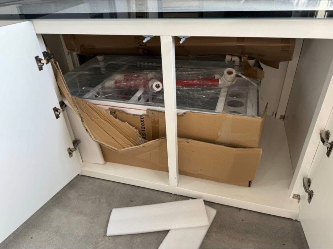 未使用品 引き取り限定 大型水槽 900Lサイズ