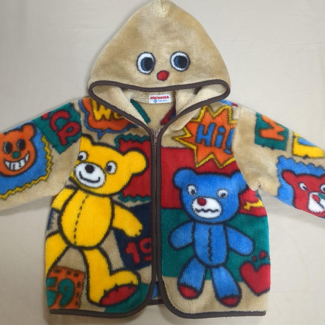 ミキハウス フリース アウター 90cm 日本製 旧タグ