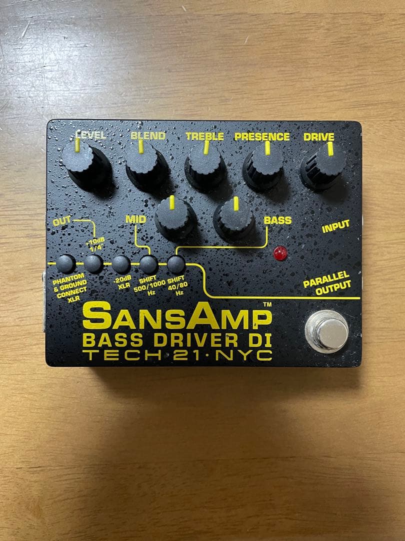SANSAMP BASS D TECH21 NYC ジャンク品