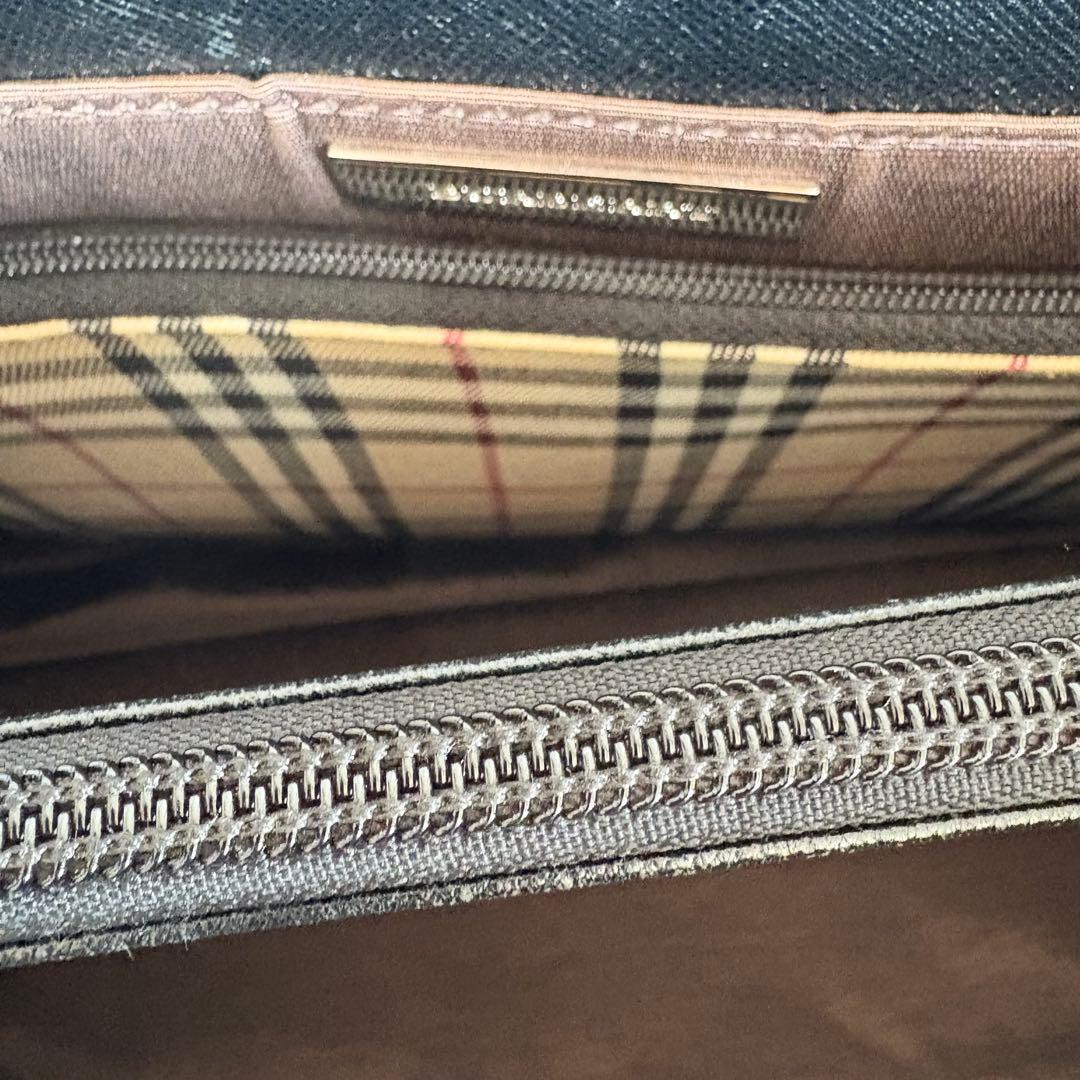美品⭐︎BURBERRY バーバリー⭐︎ブラック ハンドバッグ /フォーマルバッグ