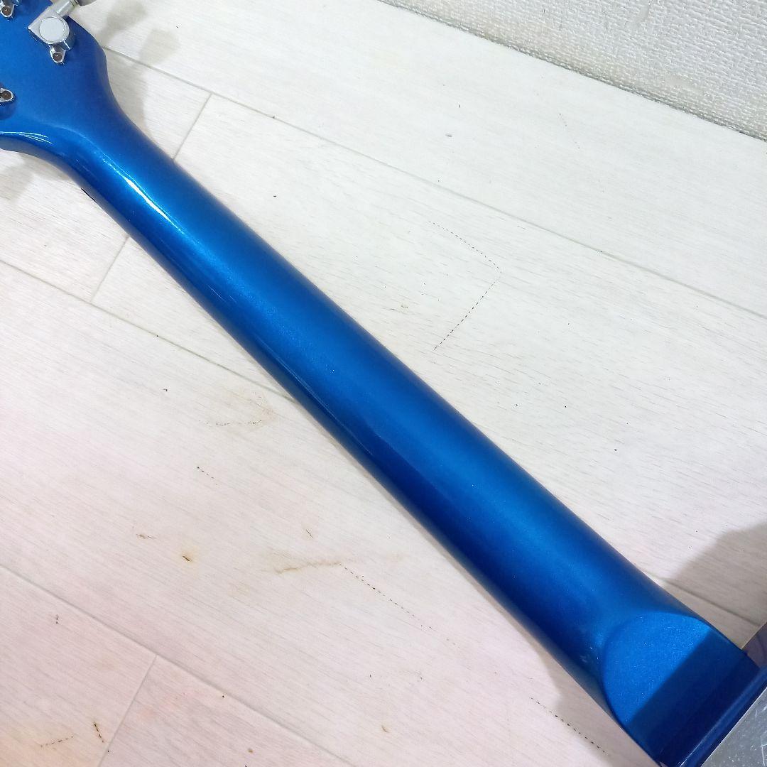 ジャンク Juno レスポール メタリックブルー