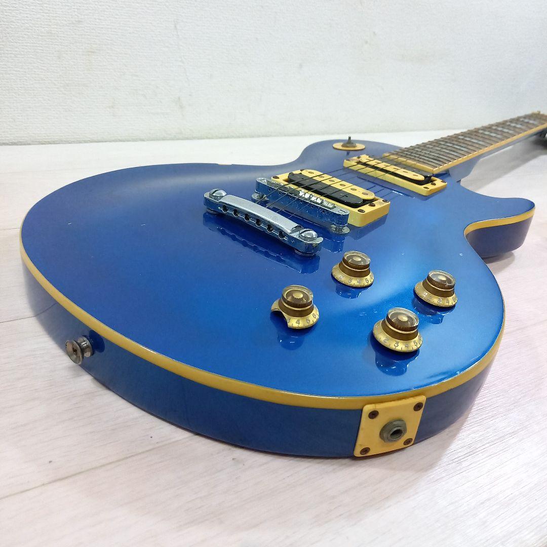 ジャンク Juno レスポール メタリックブルー