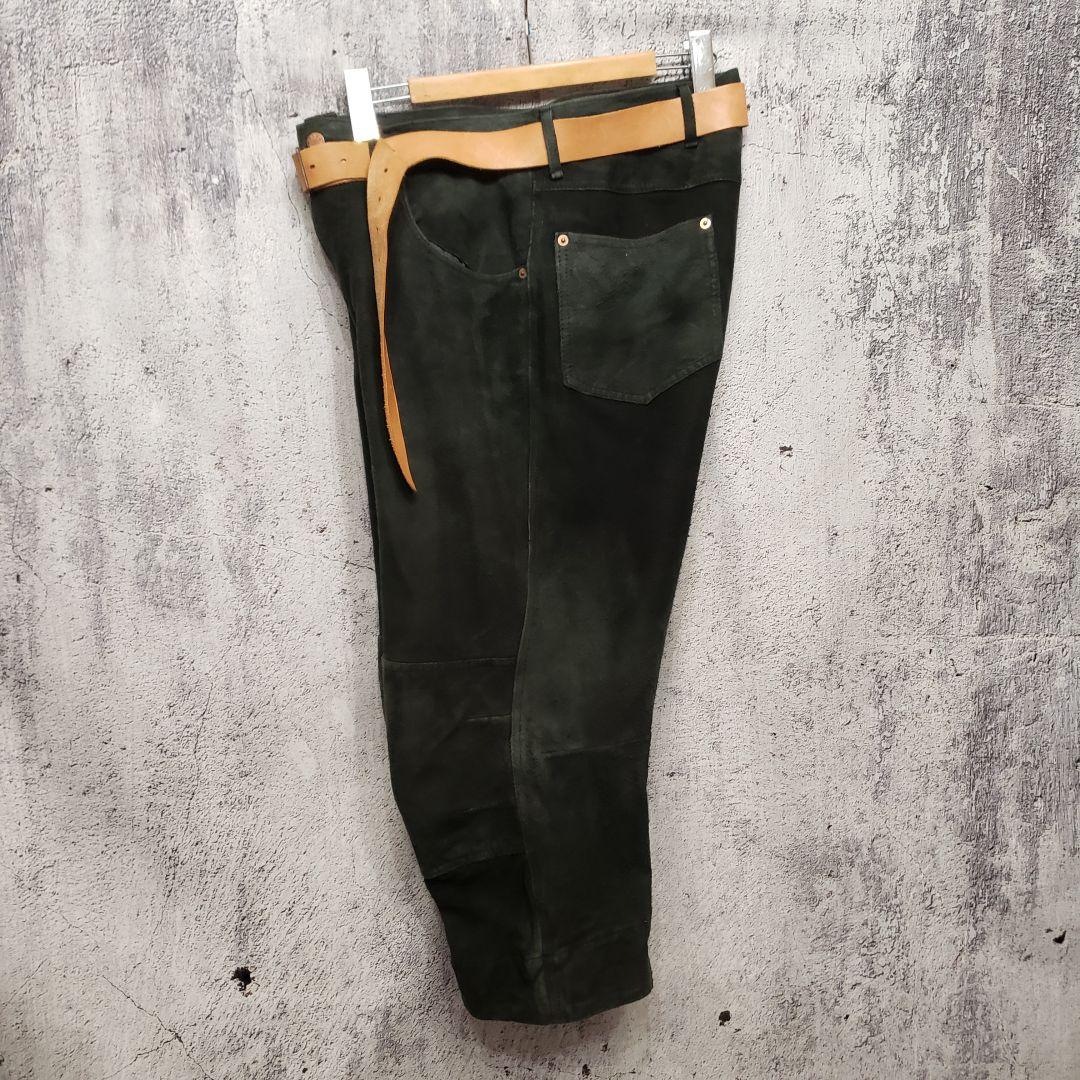 希少 Paul Harnden leather belt Jean