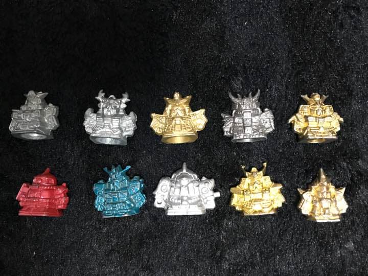 ☆レア☆SDガンダム ガン消し 鉄製フィギュア10個セット