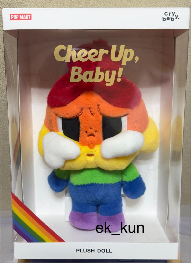 POP MART Cry Baby Cheer Up, Baby! ぬいぐるみ