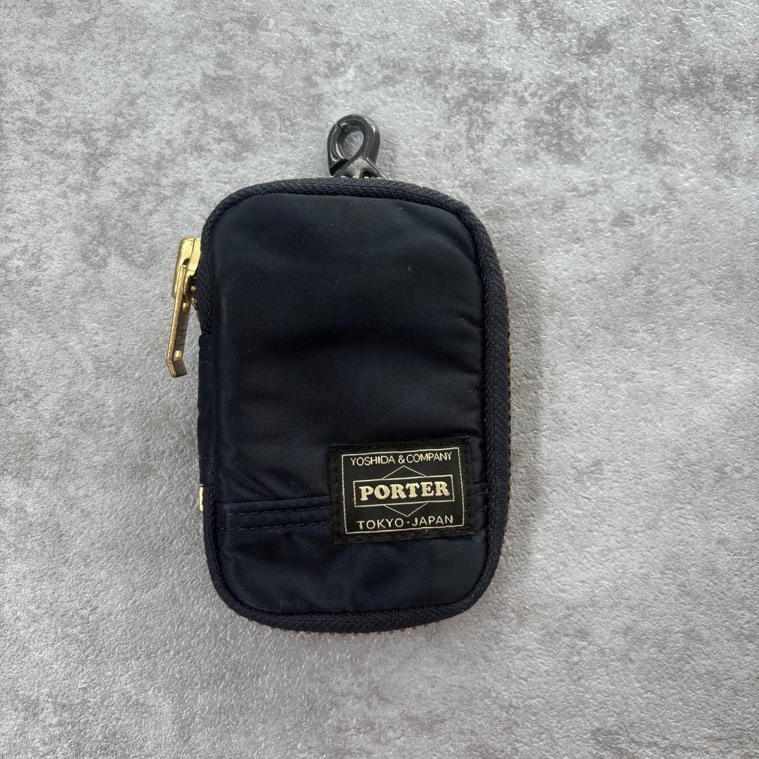 PORTER タンカー キーパック IRON BLUE