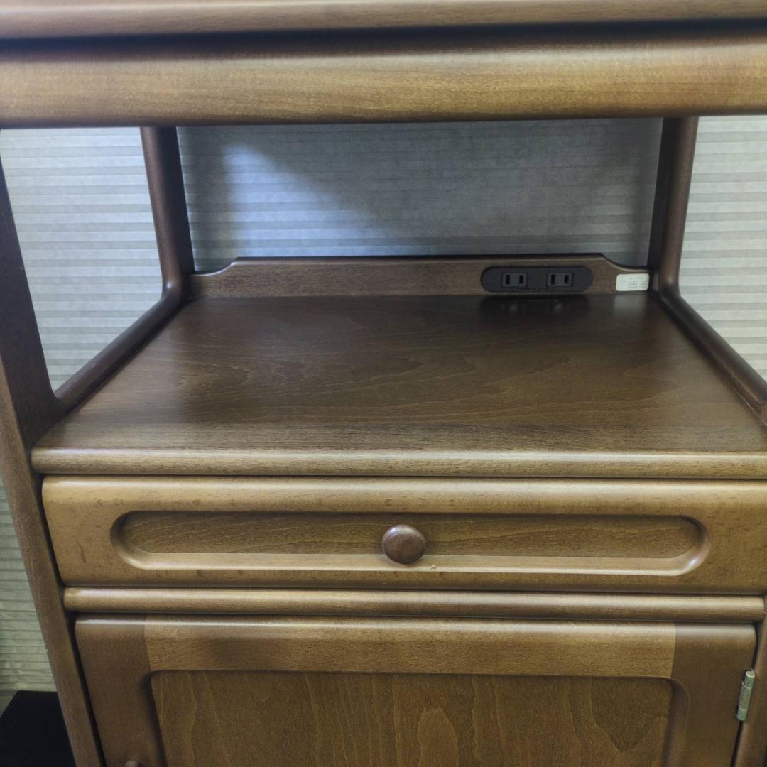 ☆☆カリモク家具　電話台　FAX台　エントランスラック　日本製