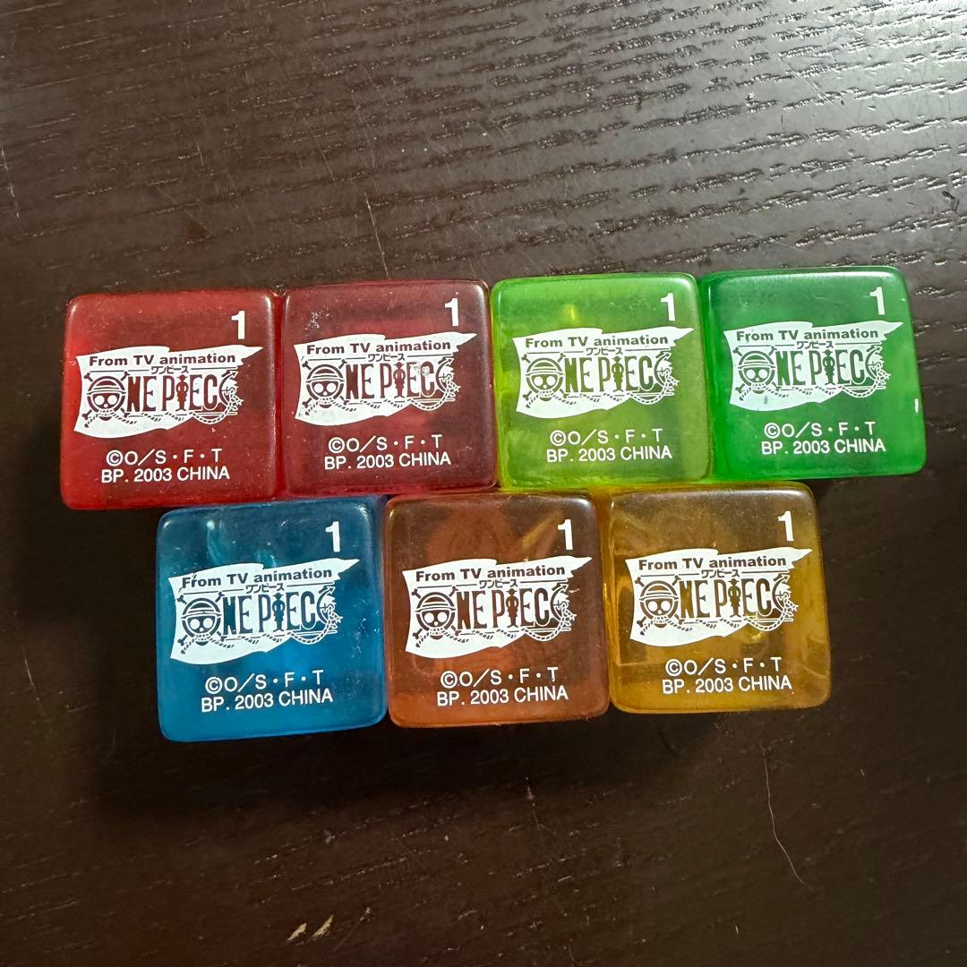 ワンピース　クリア　サイコロ