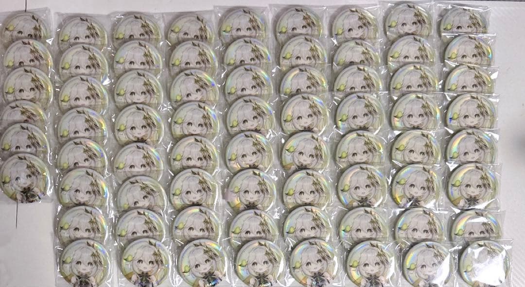 原神　ナヒーダ　缶バッジ　70個