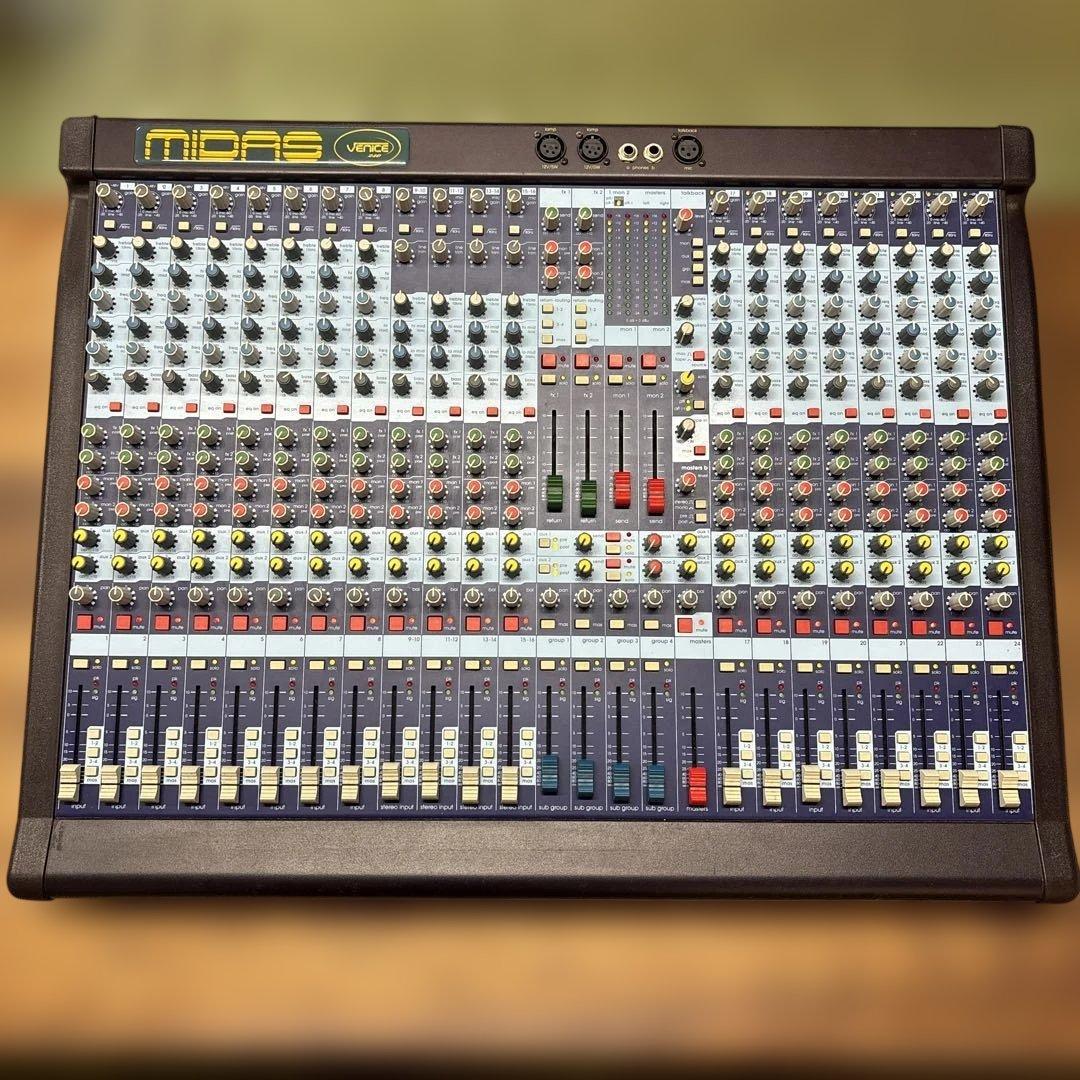 【MIDAS 】Venice 240 ミダス アナログミキサー ハードケース付き