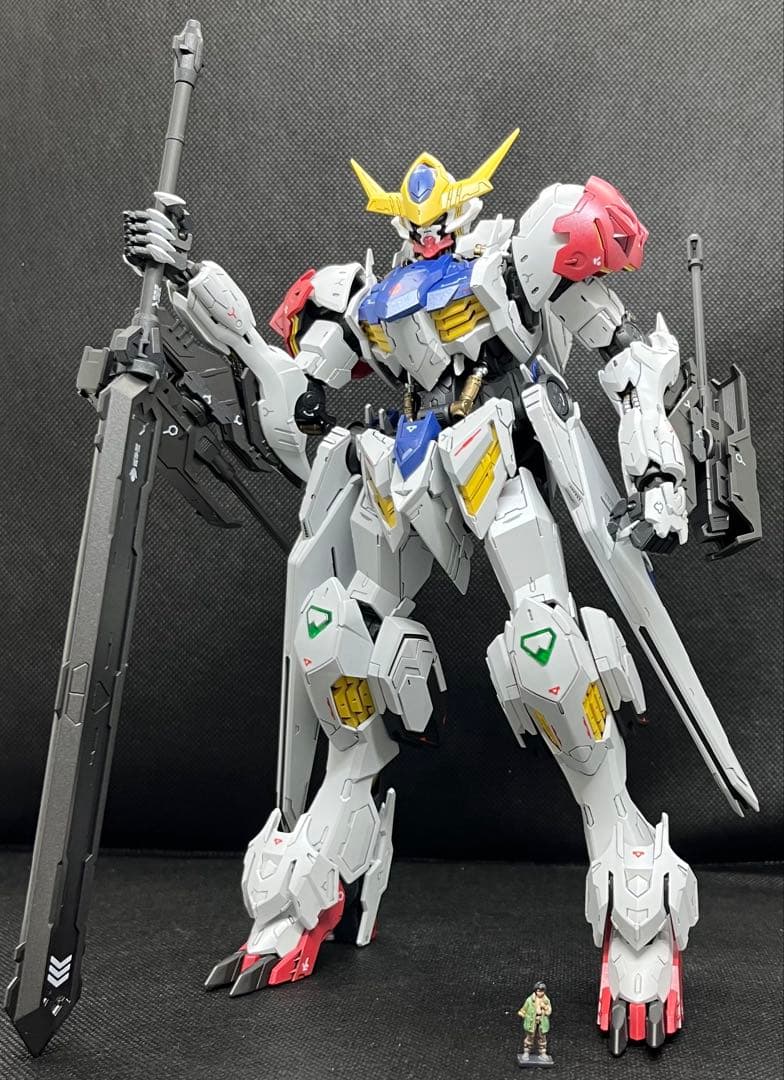 MG ガンダムバルバトスルプス　半ツヤパール塗装済み　完成品